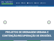 Tablet Screenshot of inovatecmeioambiente.com.br